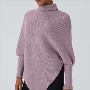 HALARA Soft Dove purple Cowl Neck Top